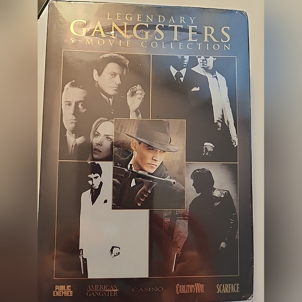 Legendary Gangsters 5-movie DVD Collection, 2009, Brand New/Sealed